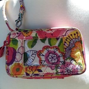 Vera Bradley Wristlet- Flower power!